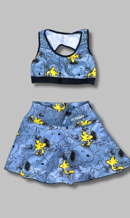 conjunto-falda-short-snoopy